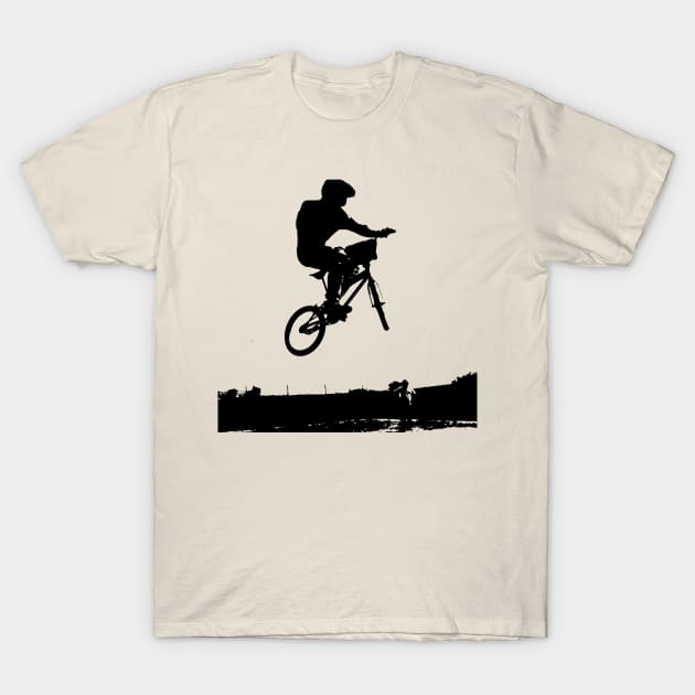 bmx vintage T-Shirt by rickylabellevie